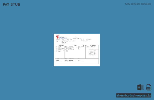 TNB Energy Services Gehaltsabrechnungsbeispiel (Vorschau)